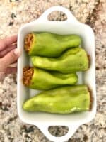 Stuffed Cubanelle Peppers - The Kitchen Prep Blog