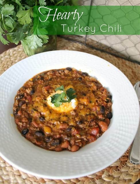 Southwest Turkey Chili - The Kitchen Prep Blog