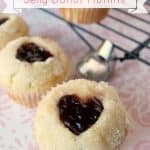 Valentine's Day Jelly Donut Muffins