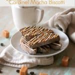 Salted Caramel Mocha Biscotti