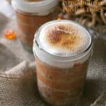 S'mores Toffee Pumpkin Pudding Trifles