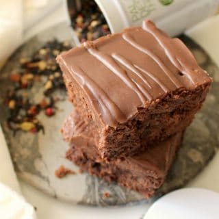 Chai Spiced Brownies