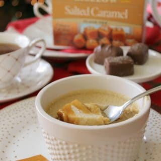 Salted Caramel Pots de Creme 