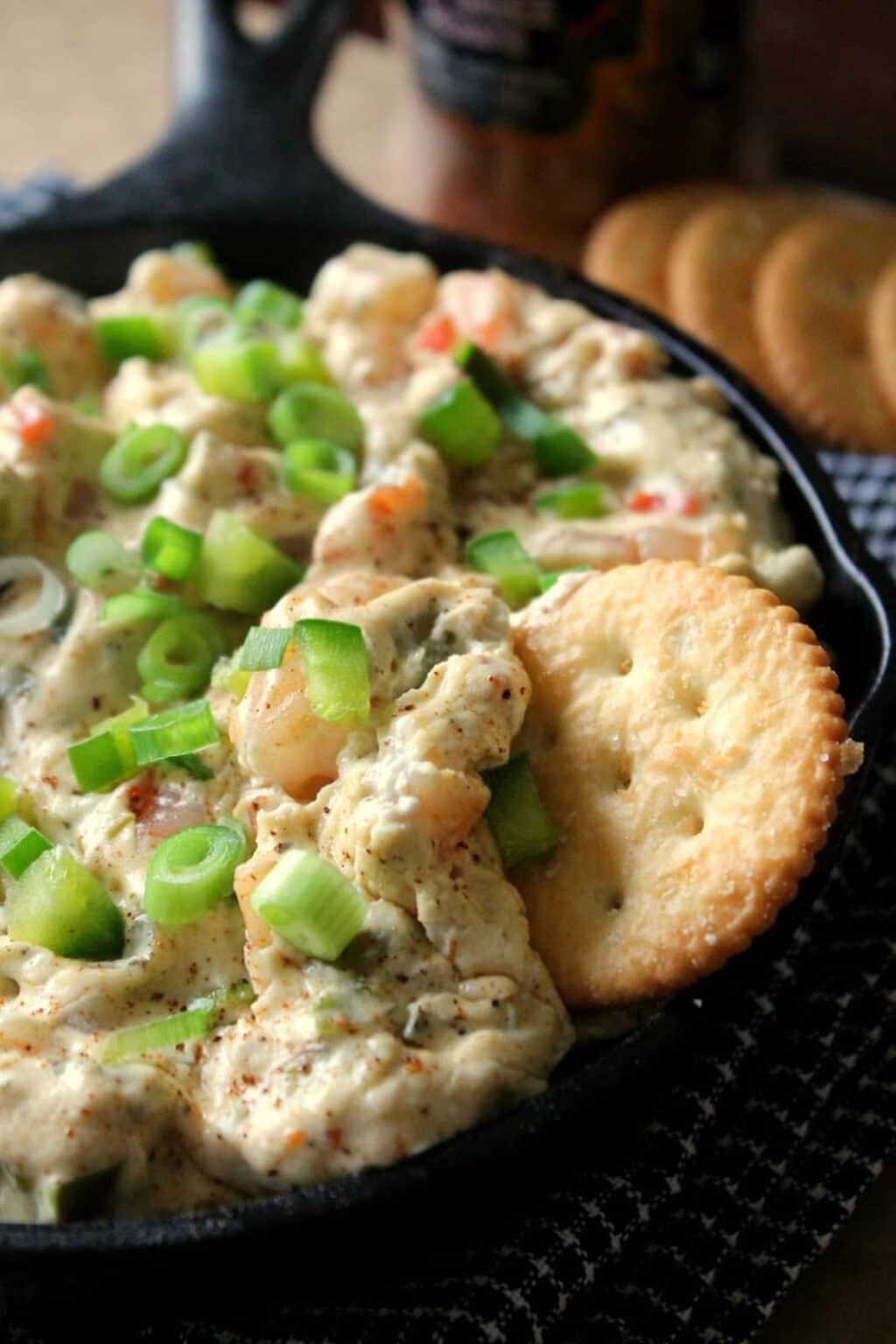 Hot Cajun Shrimp Dip The Kitchen Prep Blog