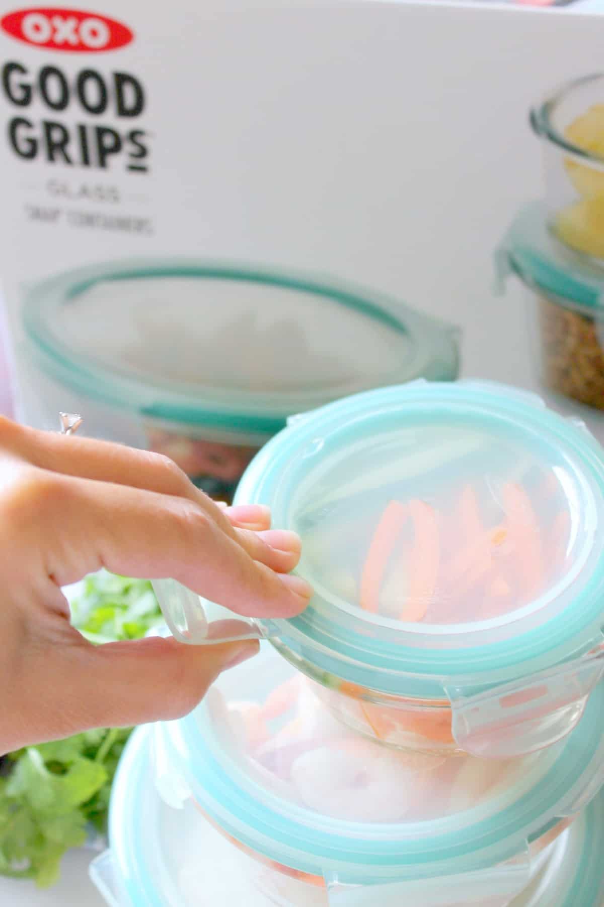OXO Glass SNAP Containers