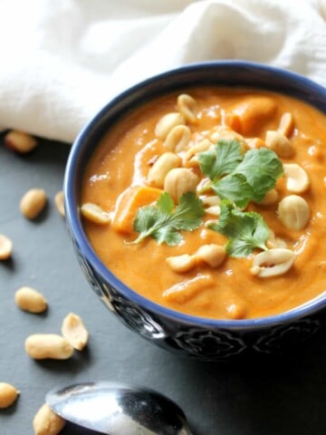Peanut Sweet Potato Soup