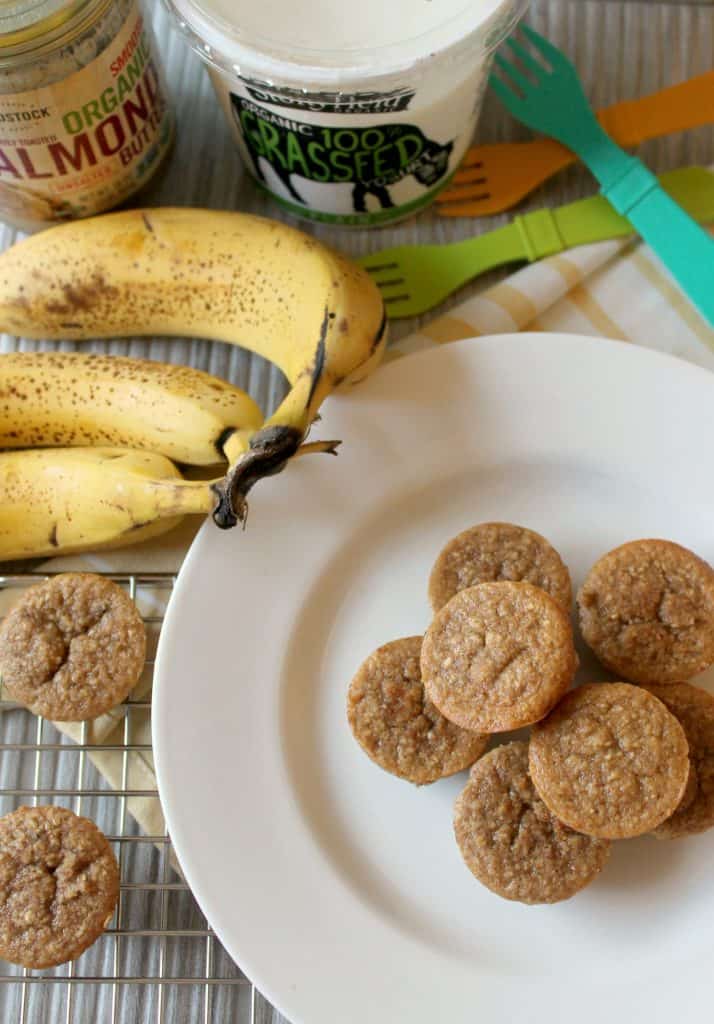 Banana Oat Mini Muffins