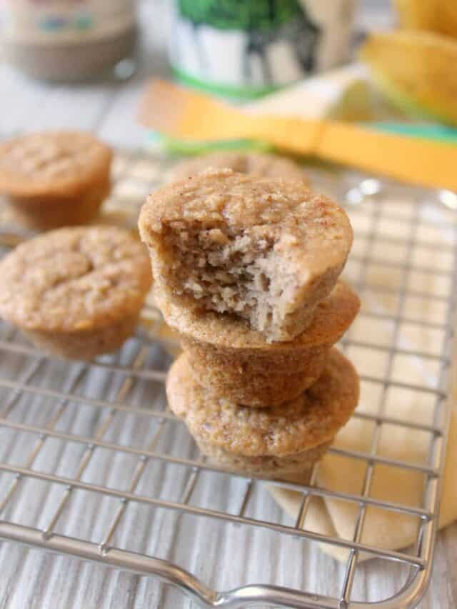 Banana Oat Mini Muffins The Kitchen Prep Blog