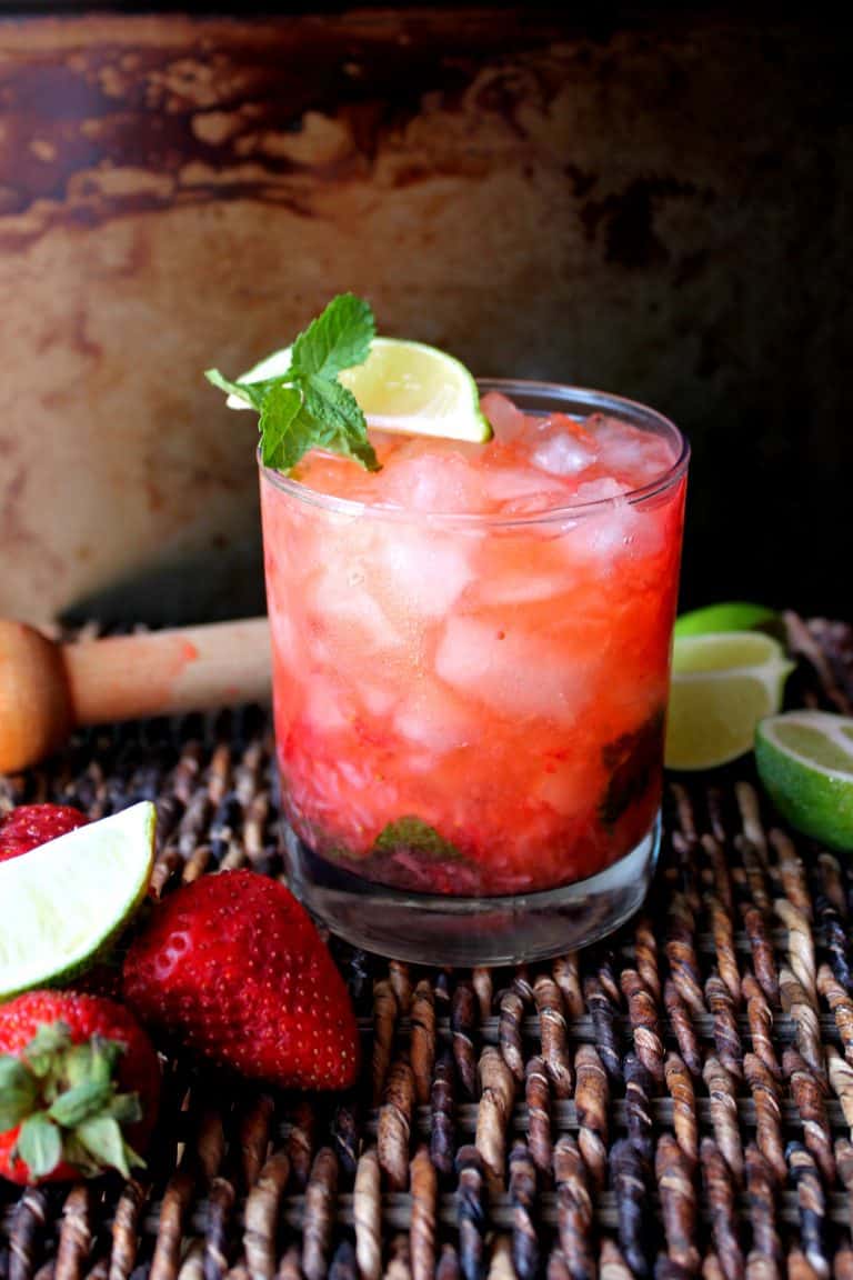 Strawberry Mojitos - The Kitchen Prep Blog