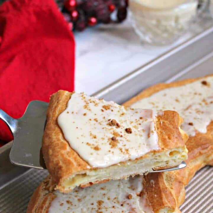 Eggnog Danish Kringle Pastry The Kitchen Prep Blog