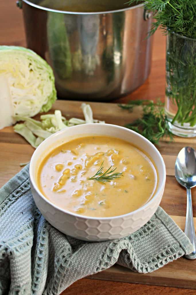 Creamy Cabbage & Potato Soup - The Kitchen Prep Blog