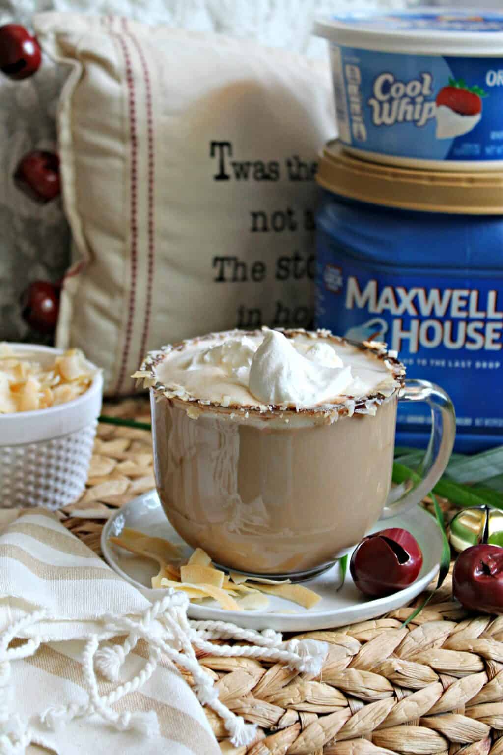 Coconut Mocha Latte The Kitchen Prep Blog