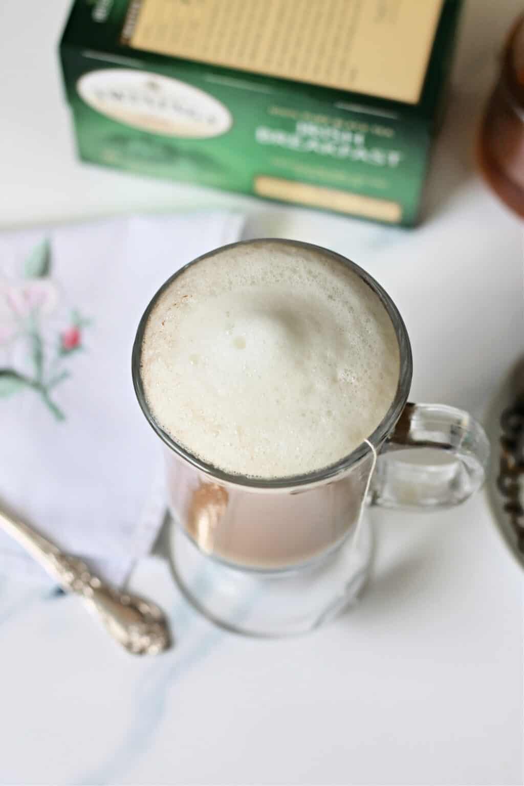 "Dublin Fog" Irish Breakfast Tea Latte The Kitchen Prep Blog