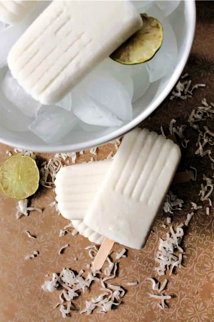 Refreshing Margarita Popsicles