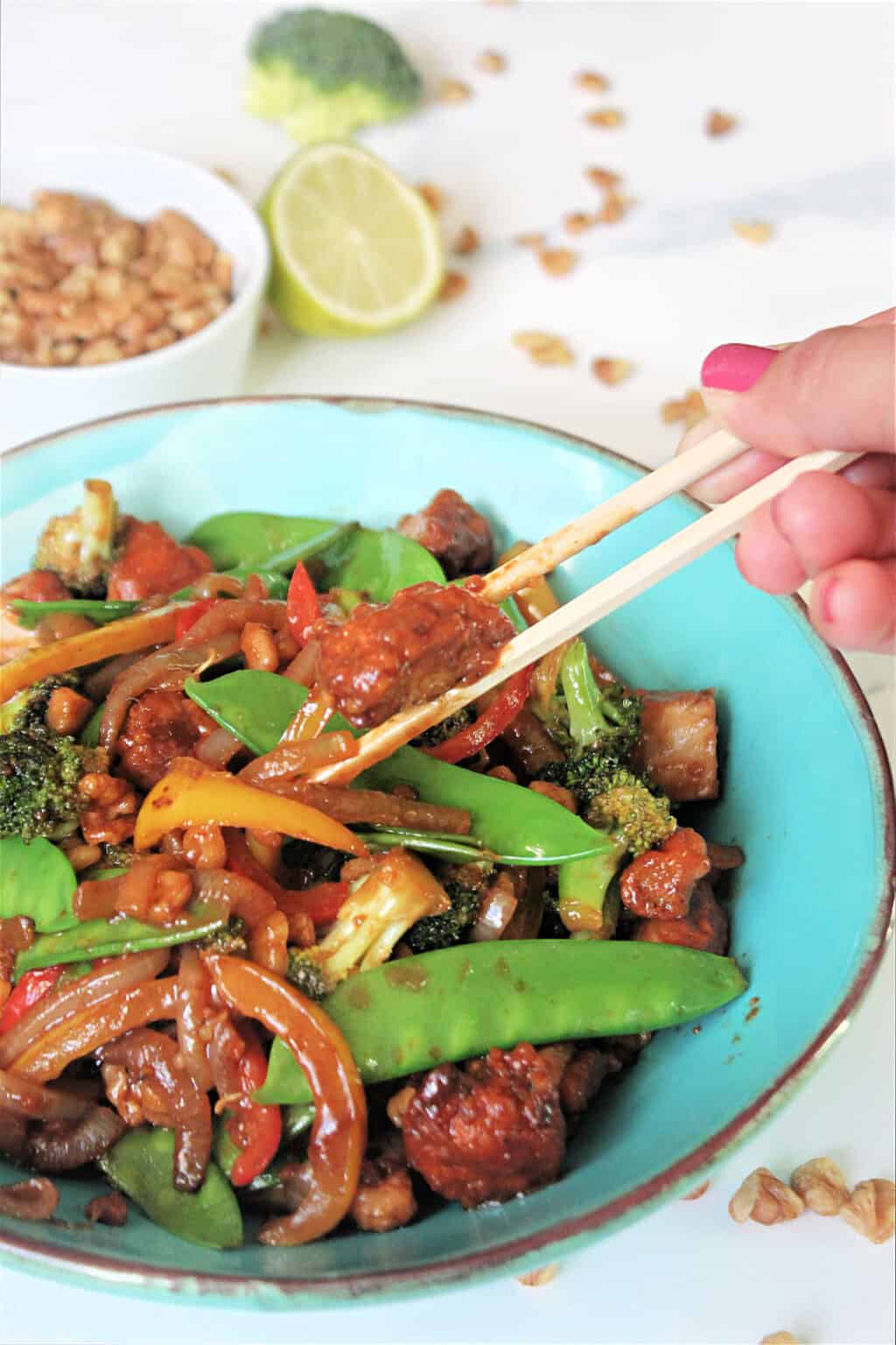 Walnut Chicken Stir Fry The Kitchen Prep Blog