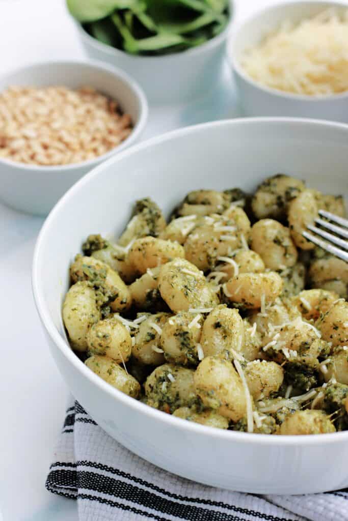 Pesto Gnocchi - The Kitchen Prep Blog