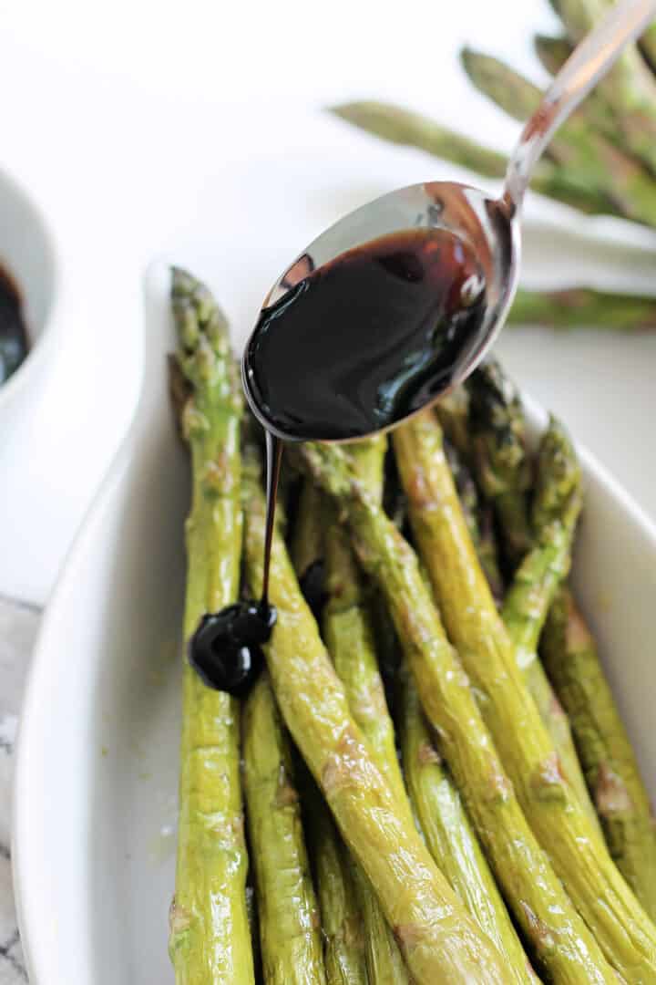 Balsamic Glazed Asparagus The Kitchen Prep Blog
